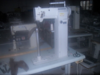 【全套二手箱包加工設備 高車 同步車 平車 雙針車 人字車 高頭柱車】價格,廠家,圖片,其他毛皮、制革機械,義烏市明達縫紉機商行-